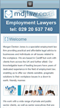 Mobile Screenshot of mdjlaw.co.uk