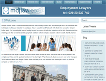 Tablet Screenshot of mdjlaw.co.uk